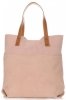 Kožené kabelka shopper bag Vittoria Gotti pudrová růžová V8267
